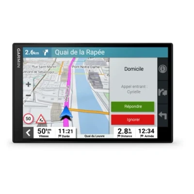Immagine di Garmin DriveSmart 86, Navigatore Satellitare per Auto, Display 8&quot;, Mappa Europa completa, Assistente vocale, ZTL, Infotraffico, Prezzi carburante, Notifiche smartphone, Wi Fi
