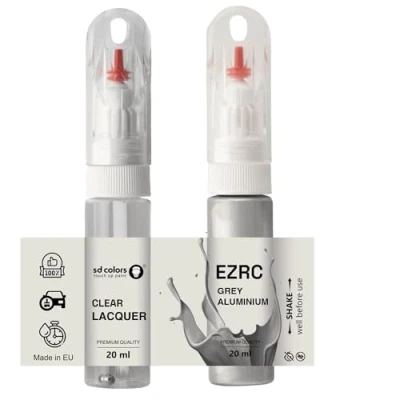 Immagine di SD COLORS GRIGIO ALLUMINIO EZRC TOUCH UP 20 ML PAINT COVENIENTE SPAZZOLA PER RIVISTA GRAFFIO (VERNICI+LACQUA)
