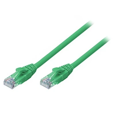 Immagine di LINDY 48046 RJ45 cavo di rete, patch CAT 6 U/UTP 0.50 m Verde 1 pz.