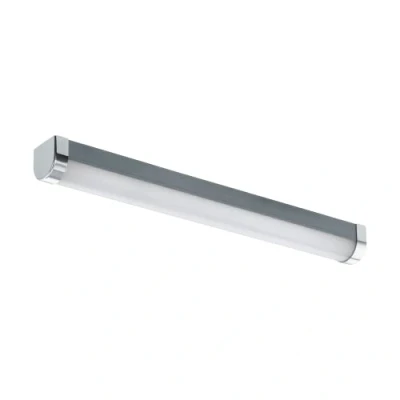 Immagine di EGLO lampada a specchio Led Tragacete 1, luce singola in plastica, illuminazione da bagno, metallo, resistente all&#039;umidità, IP 44, L: 45 cm