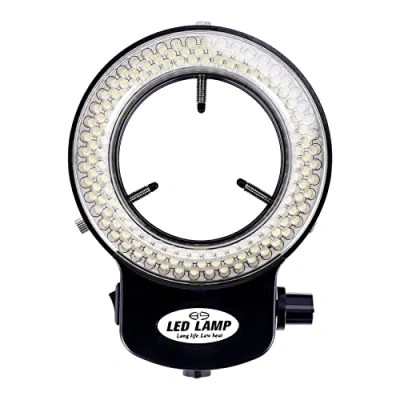 Immagine di Smallterm 144 LED microscopio luce ad lampada regolabile 0 100% per illuminazione Microscope