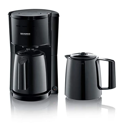 Immagine di Severin KA 9307 Macchina per il caffè Nero Capacità tazze=8 Isolato