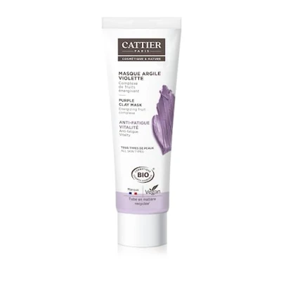 Immagine di Cattier Maschera di argilla viola tutti i tipi pelle 100 ml, disintossicante