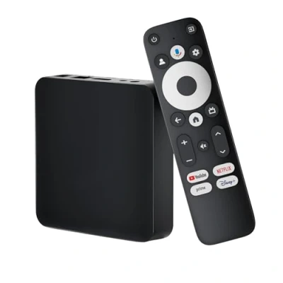 Immagine di streaming Box GD2 4K HDR Smart Google TV Media Player Dispositivo per lo Dolby Atmos WiFi LAN USB