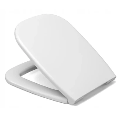 Immagine di RAMM Sedile in Duroplast con abbassamento automatico DURAVIT D CODE rimovibile antibatterico