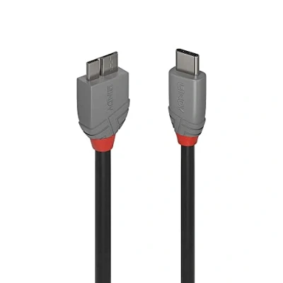 Immagine di LINDY CABLE USB 3.2 TIPO C A MICRO B, LINEA ANTHRA
