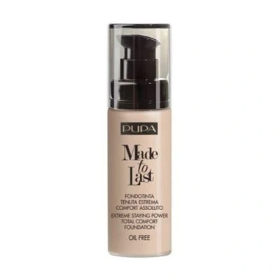 Immagine di Pupa Made To Last Foundation 020 Light Beige 30 ml