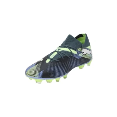 Immagine di Puma Future 7 Match FG/AG Scarpe da calcetto con tacchetti, Donna, Taglia: 40.5, Gray skies/white/fizzy apple Tessuto / sintetico