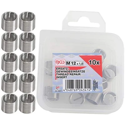Immagine di Bgs 9437 1 10 ricambio di inserti filettati, M12 x 1, 0