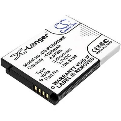 Immagine di TECHTEK batterie compatibile con [Philips] SCD 603/00, 603H, SCD603, SCD603/10, SCD603/20 sostituisce 20600002300, FBA