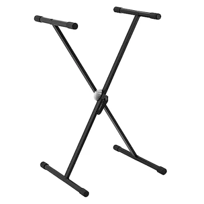 Immagine di TIGER KYS7 BK Supporto per tastiere con telaio a X colore nero
