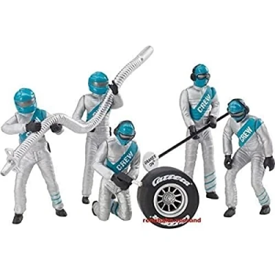 Immagine di Set di figure CARRERA Team Meccanici Argento