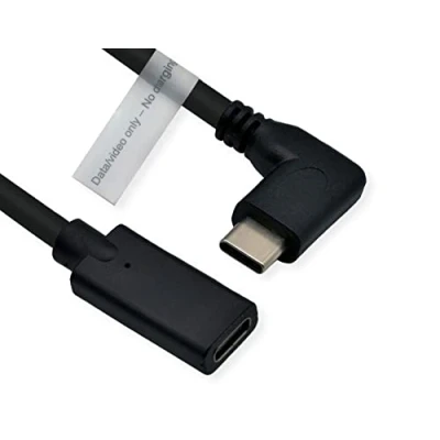Immagine di Roline Cavo Displayport USB 3.2 Gen1 (USB 3.0) Spina C®, Presa C® 2.00 m Nero 11.04.5496