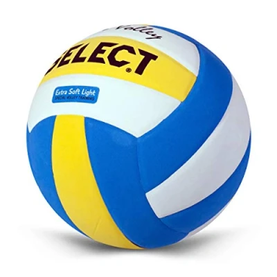 Immagine di Select, Pallone da pallavolo Bambini, Multicolore (Weiß/Blau/Gelb), 4
