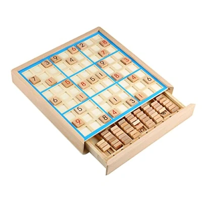 Immagine di Larcele Sudoku Legno Giochi da Tavolo Puzzle di Numeri sd 02