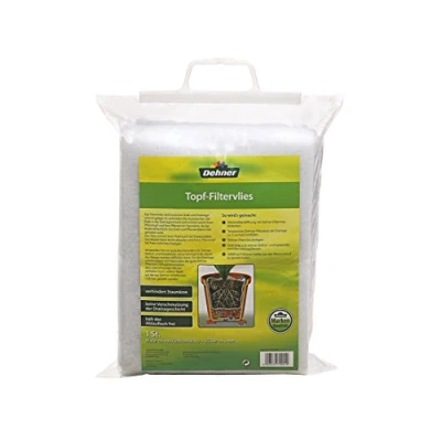 Immagine di Dehner Filtro Pile per Pentole, Circa 2 x 1 m Bianco Grigio,