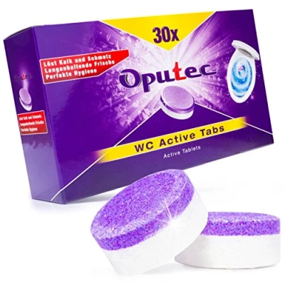 Immagine di 30 x pastiglie Per WC, Oputec WC Active Tabs: la pulizia di toilette e orinatoi.