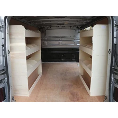 Immagine di VANIFY Scaffali per Furgone Renault TRAFIC L1 2001 14 Estanterías dobles traseras