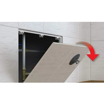 Immagine di Porta revisione Botola ispezione magnetico piastrelle bar : 300 x 150mm
