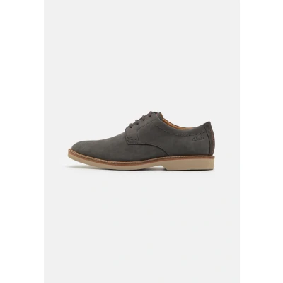 Immagine di Clarks Atticus Stringate, Uomo, Taglia: 41, Dark grey Nubuk