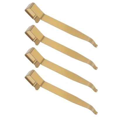 Immagine di Create idea molla di copertura della piastra azionamento spinta 4 pezzi Compatibile con Geberit 813514001 Accessori per WC a ricambio in acciaio