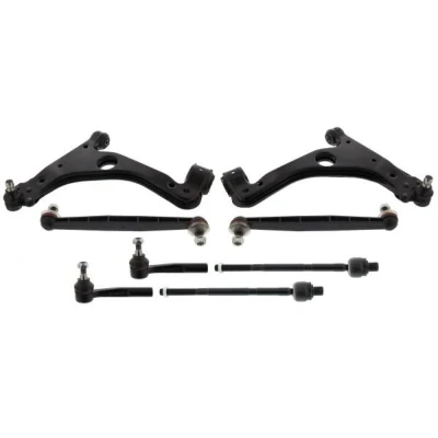 Immagine di MAPCO 57613 Kit braccio oscillante, Sospensione ruota Assale anteriore Sx, Dx con barra d&#039;accoppiamento, giunto assiale
