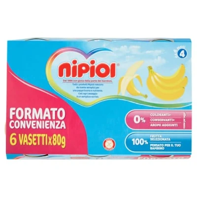 Immagine di Omogeneizzato Banana Nipiol® 6X80g