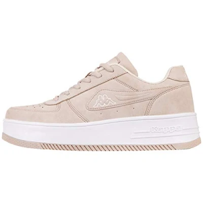 Immagine di Kappa BASH Scarpe da allenamento, Donna, Taglia: 40, Sand/white Finta pelle di alta qualità