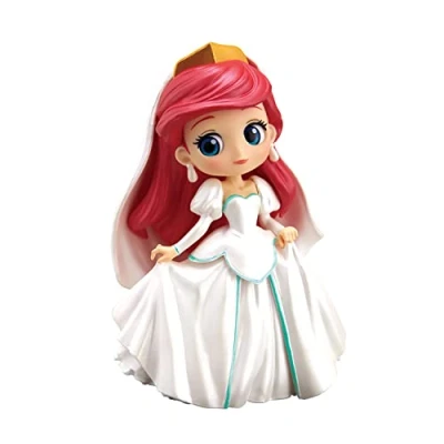Immagine di Banpresto Lobcede.be Disney Ariel Figure Q posket Petit 7cm Ver. E, Multicolore