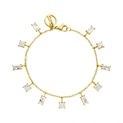 Immagine di Purelei® Bracciale Powder (Oro) Donna elegante Acciaio inossidabile Lunghezza regolabile 16 19 cm Ispirato dalle Hawaii e resistente all&#039;acqua