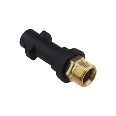 Immagine di eMagTech 1 Testina di conversione per Pistola ad Alta Pressione Compatibile con Adattatore idropulitrice Filettatura Esterna Karcher K2 K3 K4 K5 K6 K7 M22