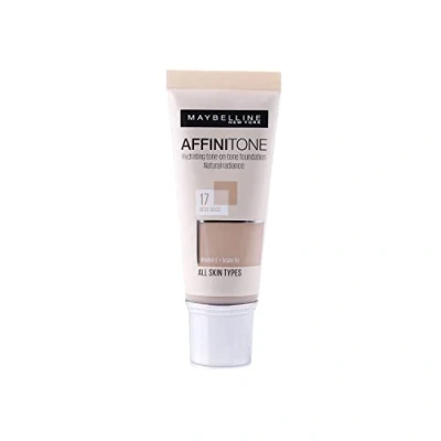 Immagine di 3 x Maybelline Affinitone Unifying Foundation Cream 30 ml 17 Rosa Beige