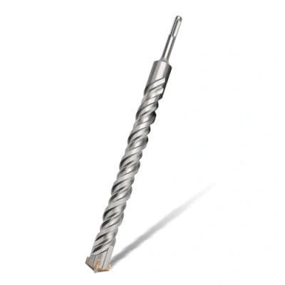 Immagine di Punta per trapano SDS Plus, 22 x 310 mm, a percussione con 4 tagli in metallo duro, ideale foratura su pietra, cemento, pietra naturale, muro di mattoni