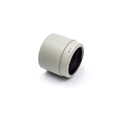 Immagine di vhbw Paraluce Plastica, bianco grigio compatibile con Canon EF 70 200mm F4 L IS USM, USM sostituisce ET 74.