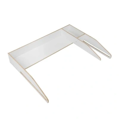 Immagine di hauck Combine N Change Piano Per Fasciatoio Cassettiera 108x50 cm, Ad es. Hemnes IKEA Adattatore con Vano Portaoggetti, Misura 104x78x15 cm Legno FSC® Bianco