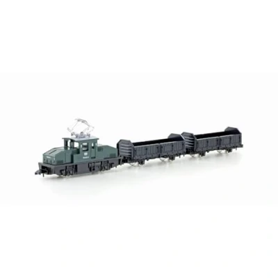 Immagine di KATO by Lemke K105006 N Kit treno merci E Lok BR 169 con 2 vagoni DB, EP.IV Verde