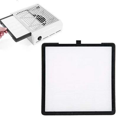Immagine di Filtro per aspirapolvere unghie, collettore di polveri aspirazione nail art, Accessori macchine manicure schermi Adatto salone art Macchina