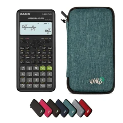 Immagine di CALCUSO Pacchetto Base turchese con Calcolatrice Casio FX 82ES Plus 2nd Edition (Inglese)