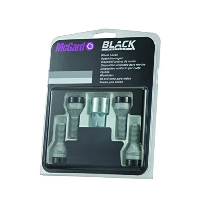 Immagine di McGard 27015 SUB Antifurto per Ruote Black M12 x 1.5 conico 33.3 mm Lunghezza SW17