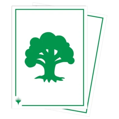 Immagine di Ultra PRO Manicotti protettivi Mana 8 105ct Apex Deck Forest for Magic: The Gathering, Protect &amp; Store carte da collezione, sportive, MTG, D&amp;D, dimensioni per adattarsi a di