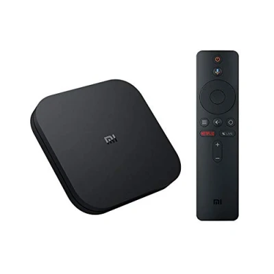 Immagine di Xiaomi Mi Box S Lettore Multimediale in Streaming 4K Ultra HD con Telecomando Vocale, Nero