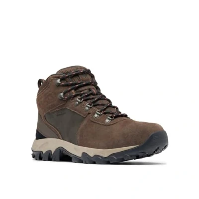 Immagine di Columbia Newton Ridge PLUS II WP Scarpa da hiking, Uomo, Taglia: 45, Cordovan/spice Pelle / sintetico