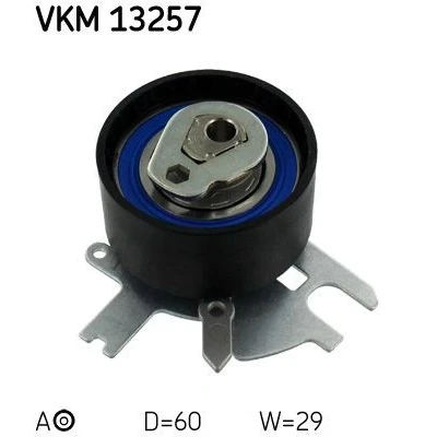 Immagine di SKF VKM 13257 Rullo tenditore, Cinghia dentata FORD: C Max, S Max Mk1, Focus 2 Kombi, VOLVO: V70 3, V50, FIAT: Scudo II