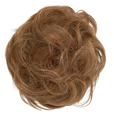 Immagine di CAISHA Cravatta Per Capelli 100% Capello Umano Pezzo Ispessimento Dei Treccia Fascia Accessori Marrone Rame H312c