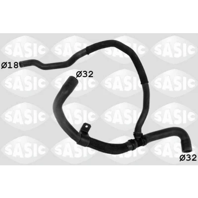 Immagine di SASIC 3404160 Tubo Radiatore Sx in basso RENAULT: CLIO 2, Kangoo I, I Express