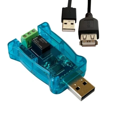 Immagine di DSD TECH SH UR01A Controller relè USB per Computer e Laptop(1CH)