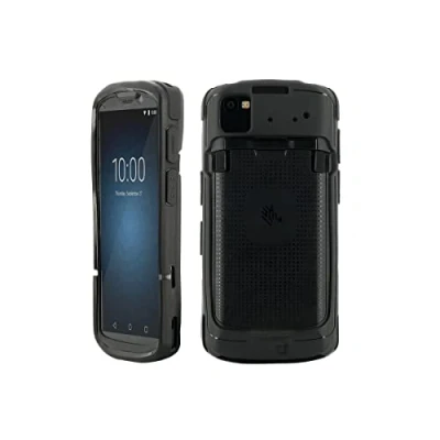 Immagine di Mobilis Guscio Protettivo per Zebra TC53 TC58, Custodia Robusta Computer Mobile con Fascia di Presa e Supporto Stilo, Compatibile la Stazione Ricarica, Nero