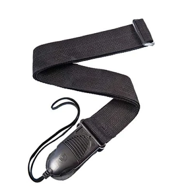 Immagine di Planet Waves PWSPA200 Tracolla per Chitarra Acustica con Sistema Quick Release, Nero, 99 cm