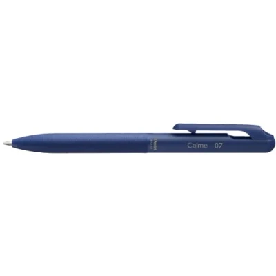 Immagine di Pentel BXA107C C Calme Penna a sfera, suono scatto, impugnatura in pelle, ricaricabile, sfera 0,7 mm = spessore del tratto 0,35 mm, colore inchiostro blu, 1 pezzo