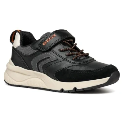 Immagine di Geox J ROONER Boy D, Scarpe da Ginnastica, Nero, 39 EU